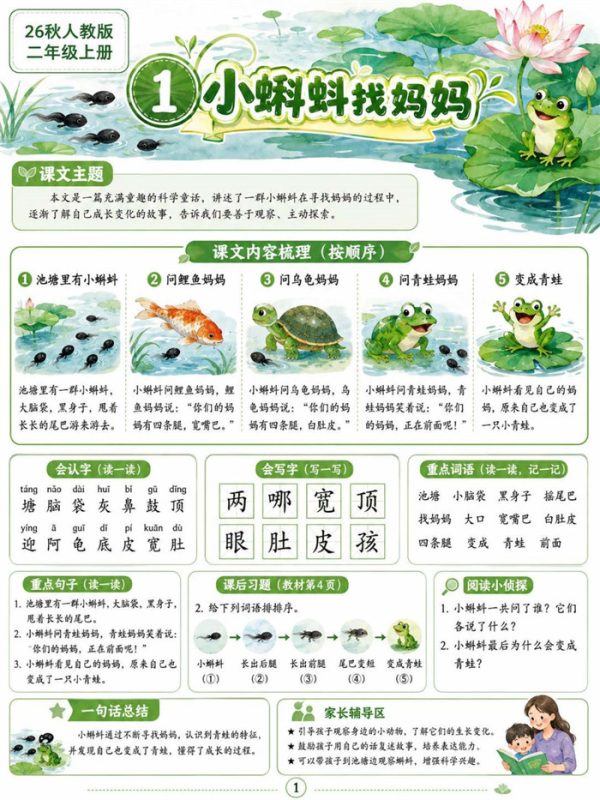 【36页高彩版】二年级上册语文辅助阅读知识卡片合集+共36张.pdf-985文库